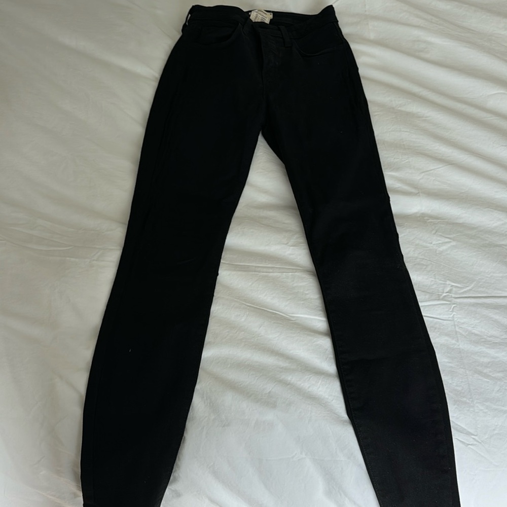 Lagence black skinny jeans